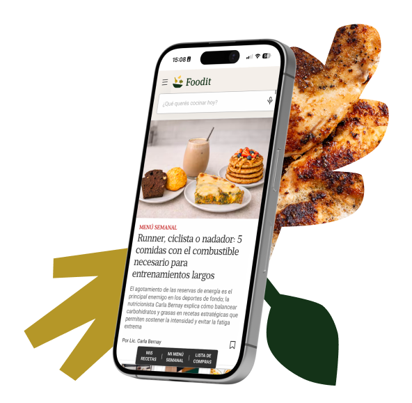 Aplicacion Foodit en mobile